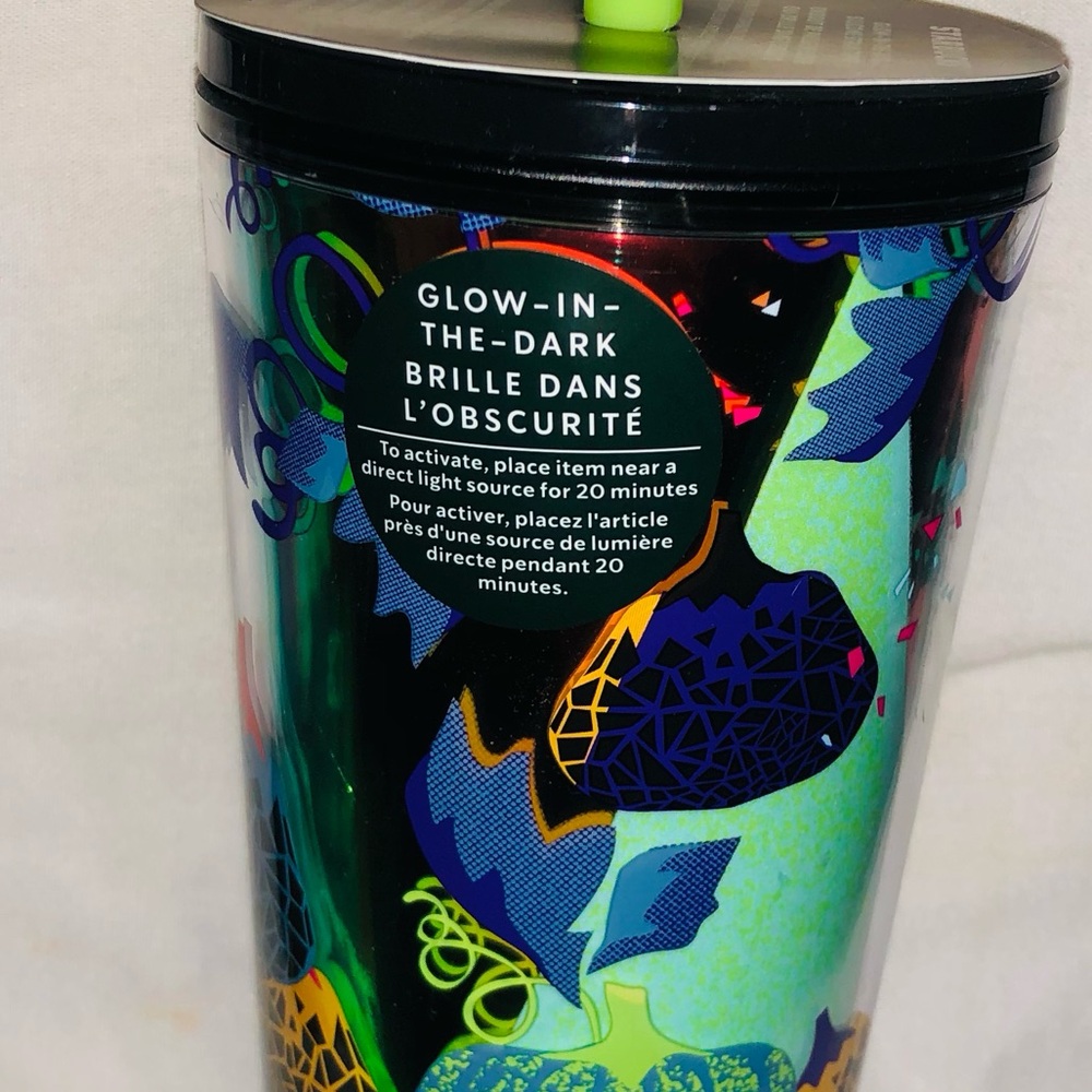 BNWT Starbucks 2024 Tumbler Glow in the dark 24oz - Picture 2 of 7